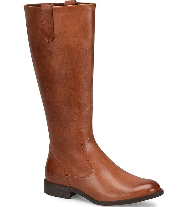 Born Shaunie Italian Leather Tall Boots