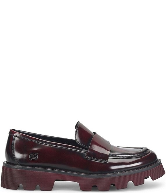 Born Sigge Leather Lugged Platform Loafers | Dillard display picture 1