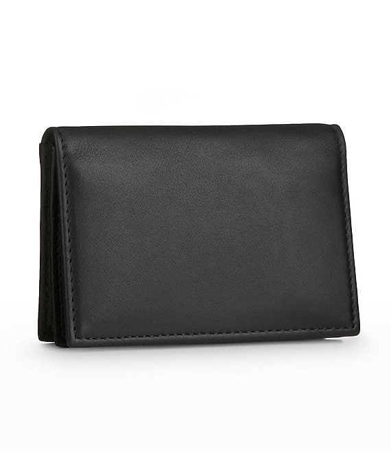 Color:Black - Image 1 - Gusseted Card Wallet