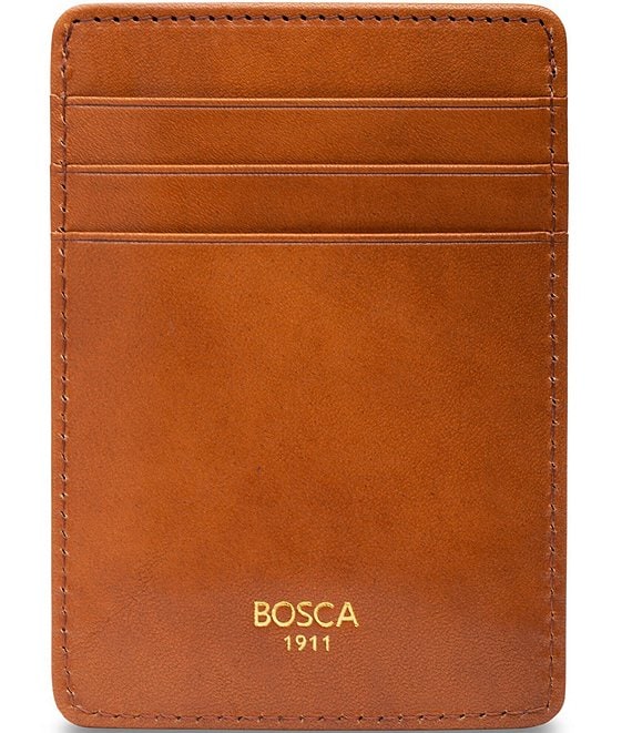 Bosca Old Leather Front Pocket Wallet