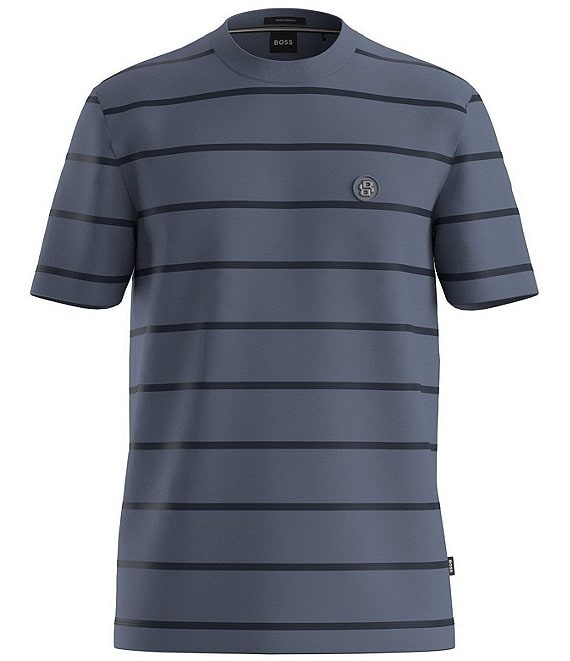 BOSS C-Taut Stripe Short Sleeve T-Shirt