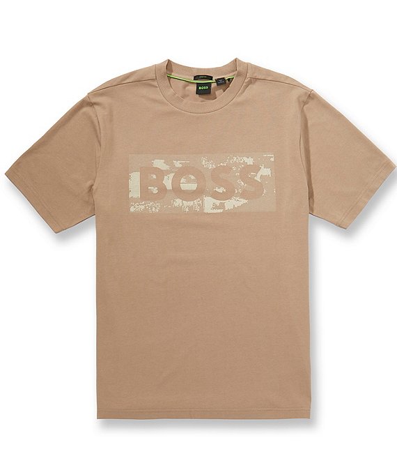 BOSS Globe Logo Short Sleeve T-Shirt