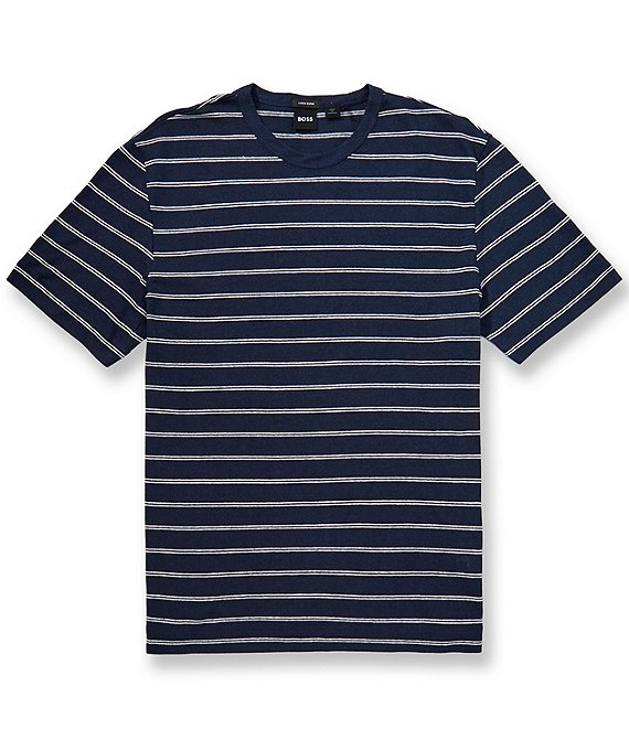 BOSS H-Taut Stripe Short Sleeve T-Shirt