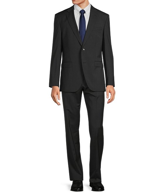 Color:Grey - Image 1 - Phoenix/Madisen Solid Wool Suit