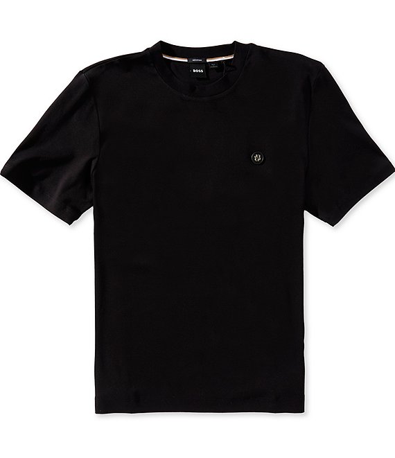 COFFEE BOSS Tシャツ Lサイズ 黒 BOSS Mercerized Cotton Short Sleeve T-Shirt | Dillard's
