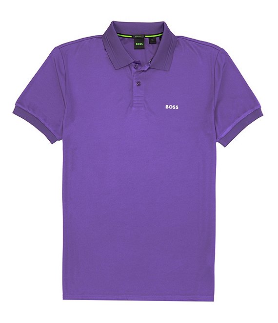 BOSS Paddytech Short-Sleeve Polo Shirt | Dillard's