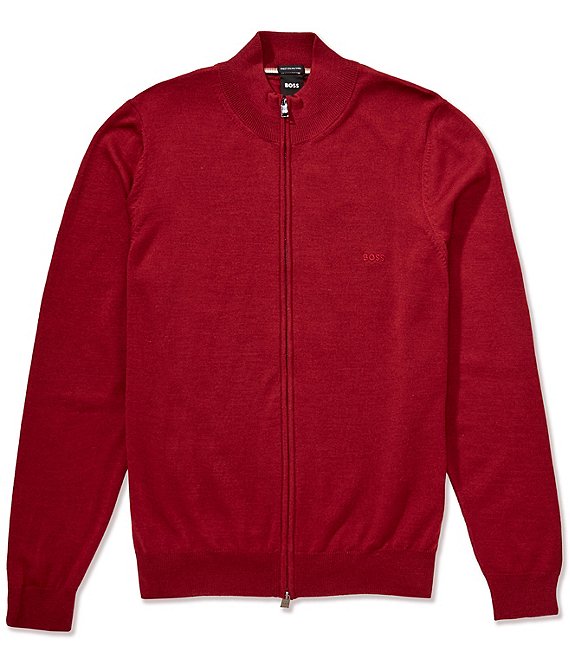 BOSS Solid Balonso Full Zip Jacket