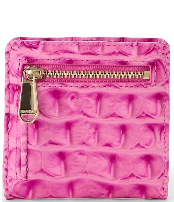 聖ディヴァイン　バーナード・ジェイ　Bernard Jay　ピンク・フラミンゴ BRAHMIN Candy Pink Melbourne Jane Mini Wallet | Dillard's