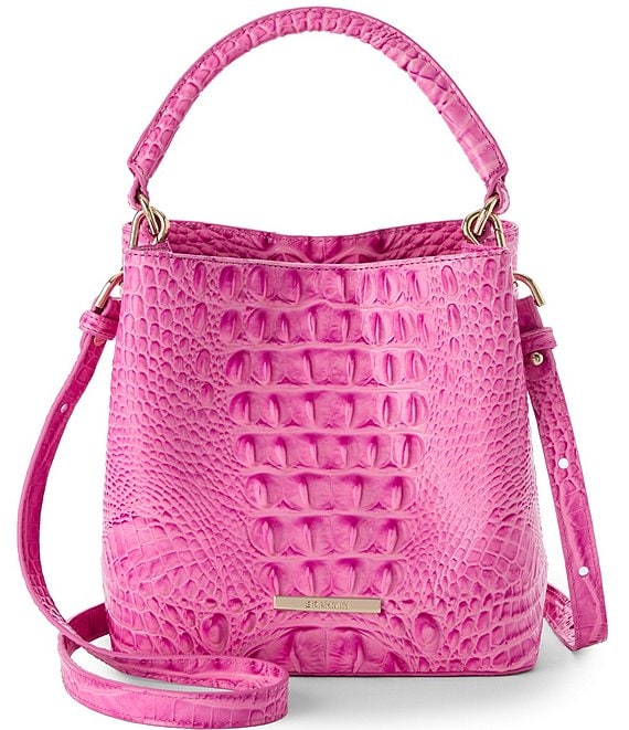 BRAHMIN Candy Pink Melbourne Mini Amelia