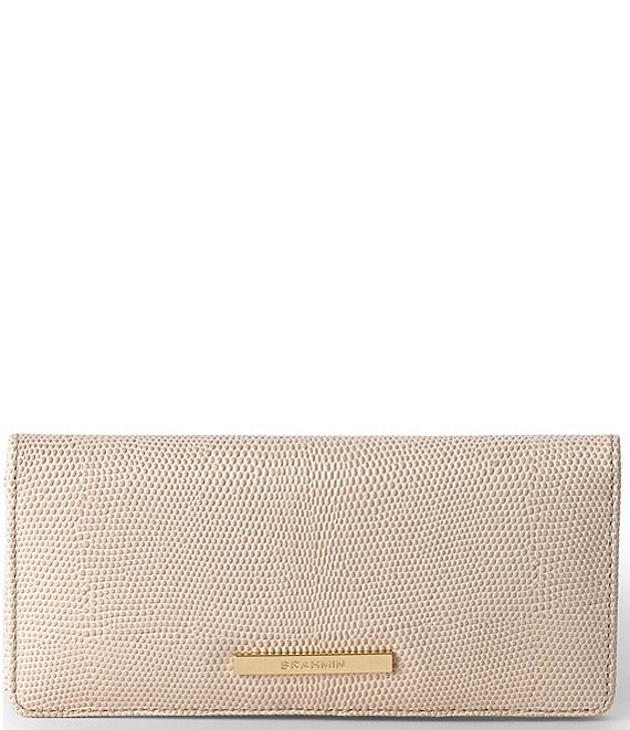 BRAHMIN Faroe Collection Beige Ady Wallet