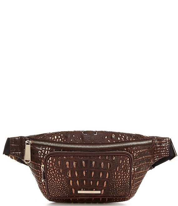 BRAHMIN Folly Collection Cocoa Harker Belt Bag