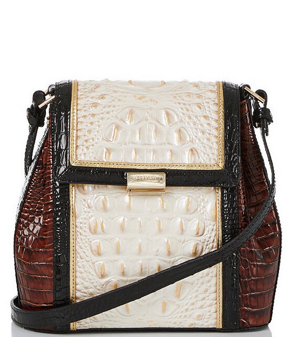 BRAHMIN JeanMarie Collection Contour Caroline Satchel Bag