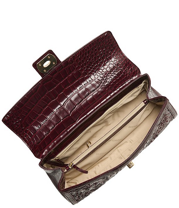 BRAHMIN Marymere Collection Dayan Satchel Bag | Dillard's