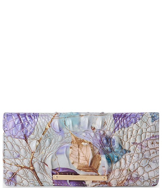 BRAHMIN Melbourne Collection Ady Frosted Bifold Wallet