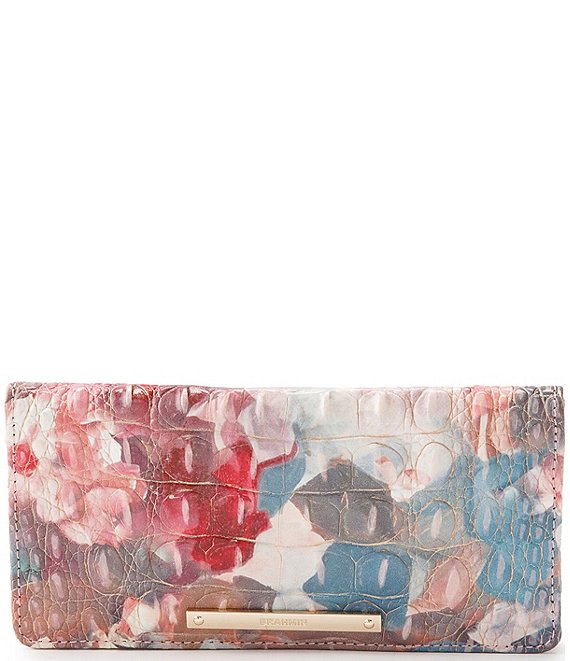 BRAHMIN Melbourne Collection Ady Painted Reverie Wallet
