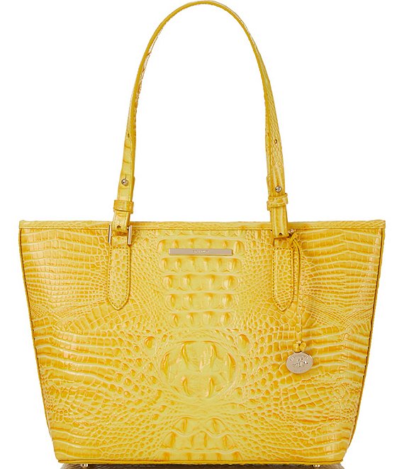 BRAHMIN Melbourne Collection Buttercup Medium Asher Tote Bag | Dillard's