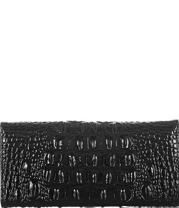 BRAHMIN Melbourne Collection Crocodile-Embossed Veronica Envelope