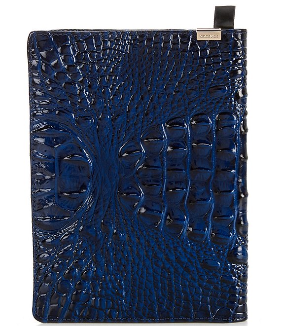 モンブラン ノート ミディアム クロコエンボスレザー 135976 BRAHMIN Melbourne Collection Crocodile Embossed Leather Journal