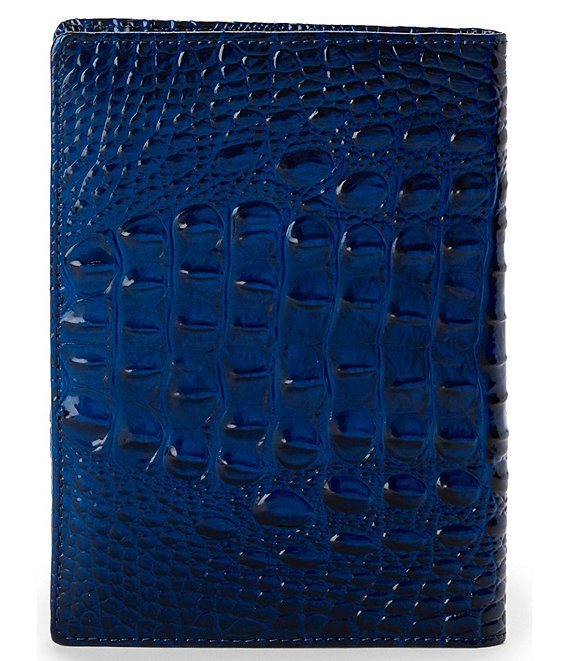 BRAHMIN Melbourne Collection Crocodile Embossed Leather Journal