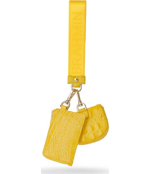 BRAHMIN Melbourne Collection Etta Keychain Pouch Wristlet | Dillard's