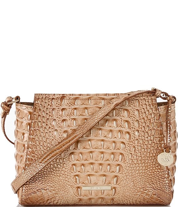 BRAHMIN Melbourne Collection Honey Brown Hillary Crossbody Bag Dillard s