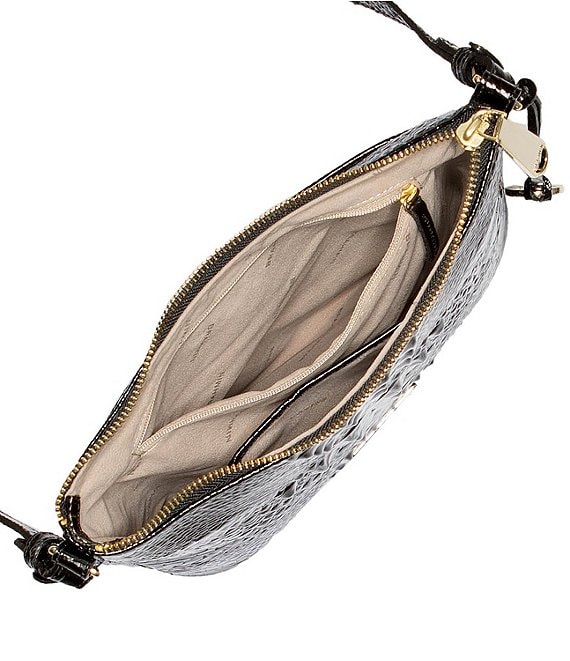 BRAHMIN Melbourne Collection Katie Leather Crocodile-Embossed