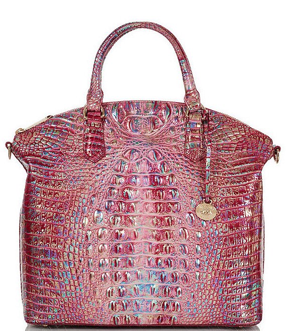 Brahmin Satchel Bags On Sale - Large Duxbury Satchel Womens Pink