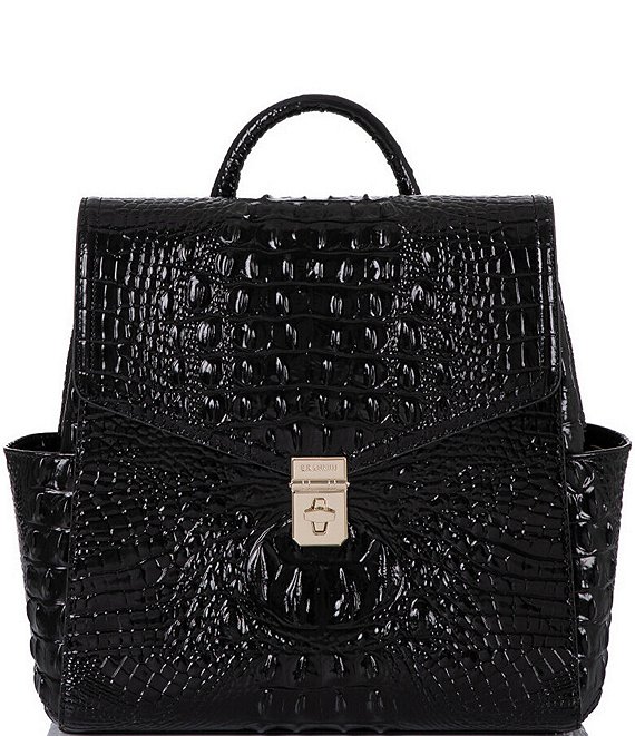 BRAHMIN Melbourne Collection Margo Crocodile-Embossed Crossbody Bag, Dillard's