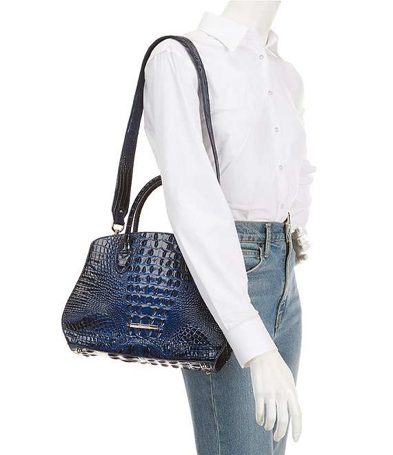BRAHMIN Melbourne Collection Rosetta Satchel Bag | Dillard's