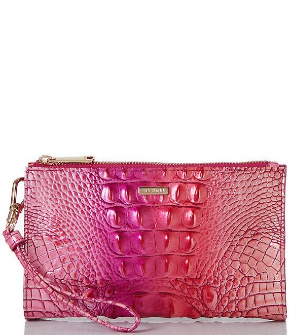 Color:Cupid - Image 1 - Ombre Melbourne Collection Daisy Cupid Wristlet