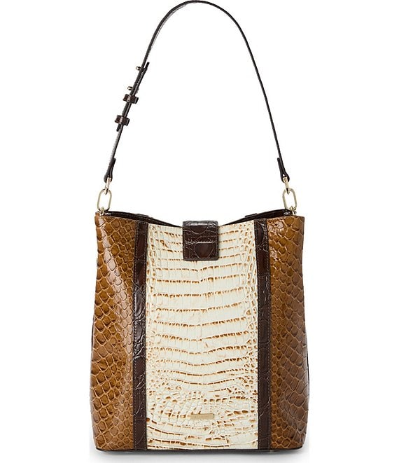 BRAHMIN Rambla Collection Multi Celina Buckle Bucket Bag | Dillard's