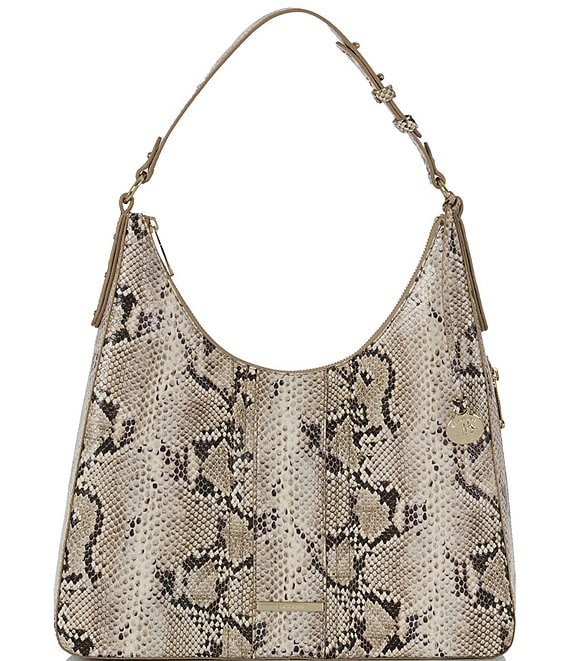 BRAHMIN Sandcastle Collection Snake Tabitha Shoulder Bag | Dillard's