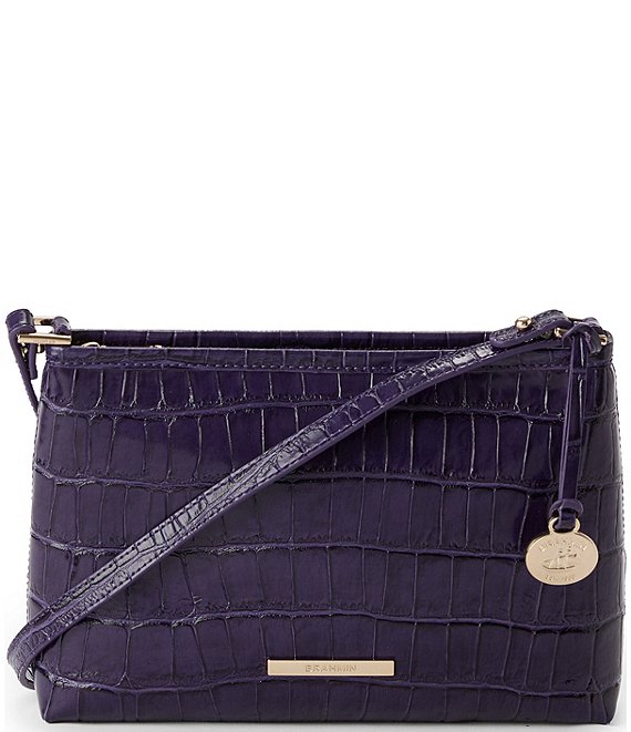 BRAHMIN Sirona Collection Lorelei Voltage Violet Shoulder Bag Dillard s