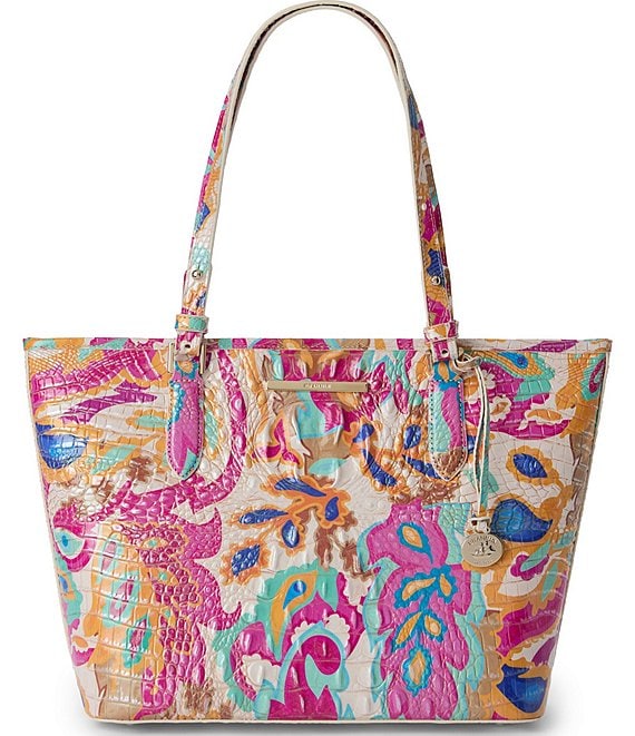 BRAHMIN Wanderlight Melbourne Collection Medium Asher Tote Bag