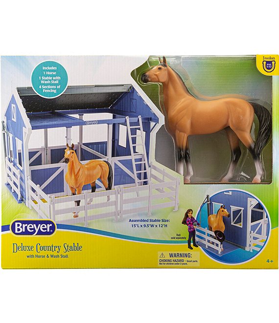 Breyer Deluxe Country Stable with Horse & Wash Stall | Dillard's