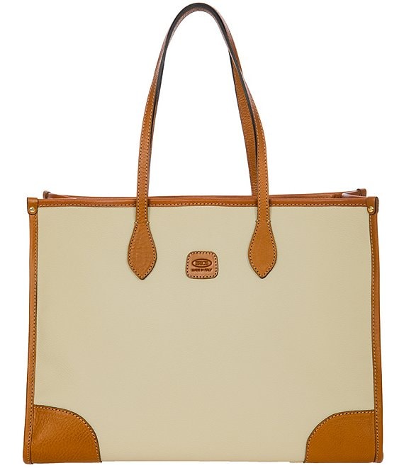 Bric's Firenze Contrast Trim Tote Bag