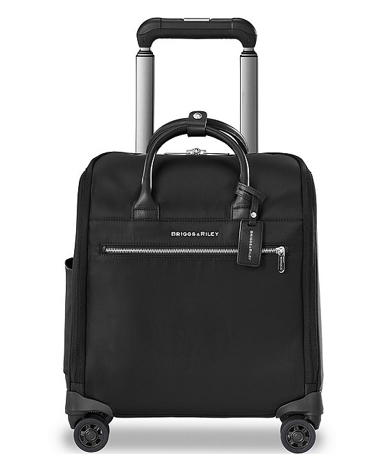 Color:Black - Image 1 - Rhapsody Wide Mouth Cabin Carry-On Spinner Suitcase