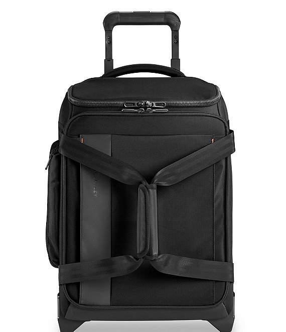 Color:Black - Image 1 - ZDX 21#double; Carry-On Upright Duffle Bag
