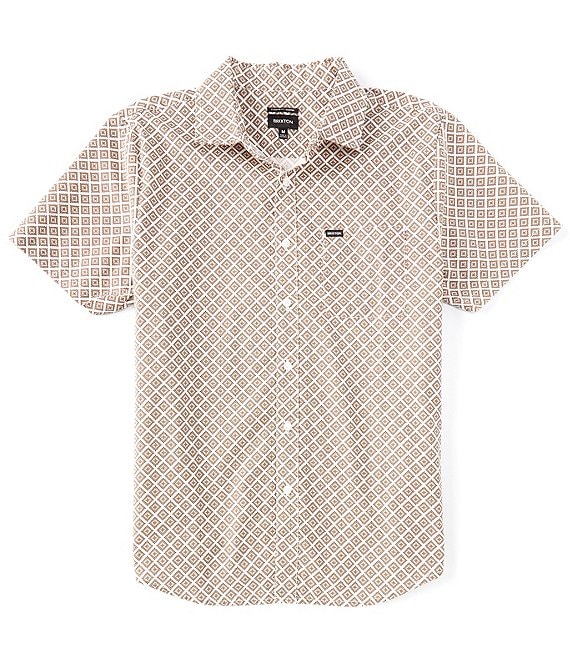 Brixton Charter Print Short-Sleeve Woven Shirt