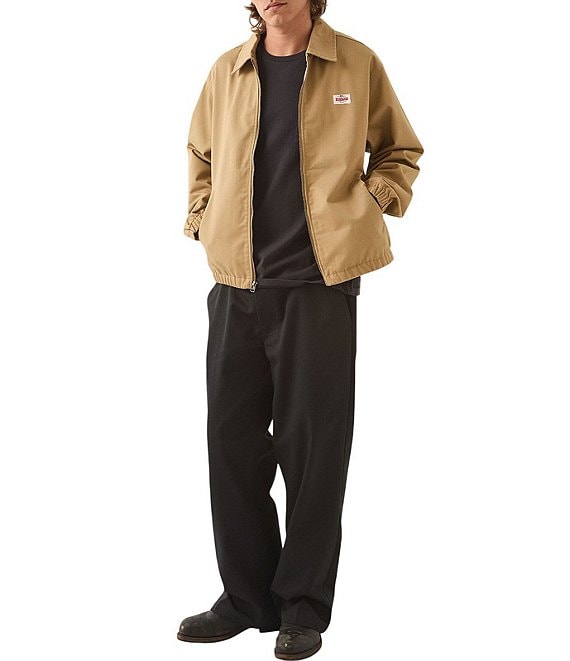 Brixton Long Sleeve Trademark Zip Jacket | Dillard's