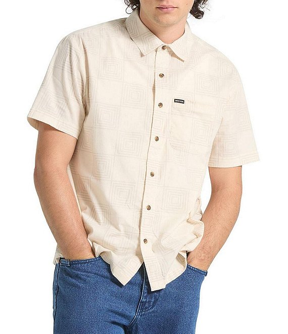 Brixton Printed Short Sleeve Woven Shirt