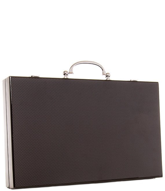 Brouk & Co Carbon Fiber Case Backgammon Set