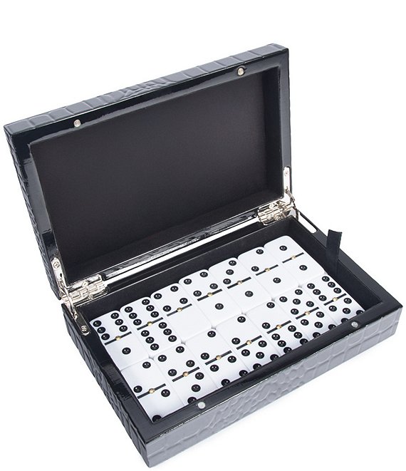 Brouk & Co Croc Laser Engraved Domino Set