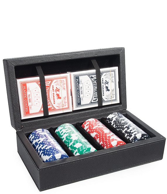 Brouk & Co Rowan 100 Chip Poker Set | Dillard's