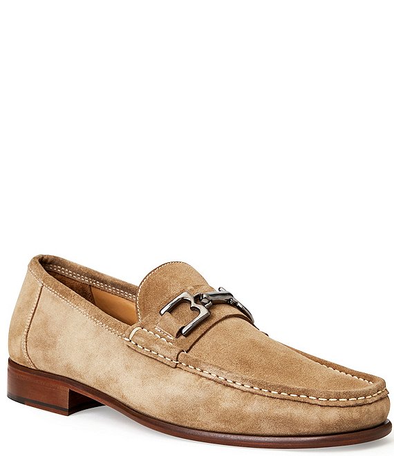 Bruno Magli Men s Trieste Suede Bit Slip Ons