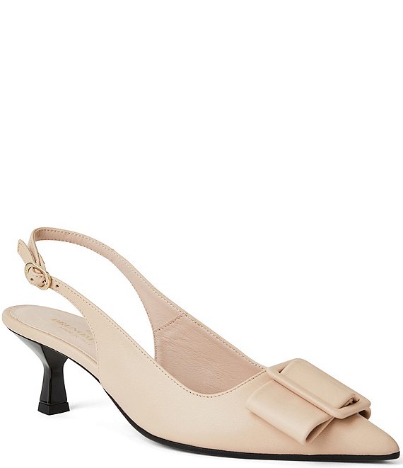 Bruno Magli Morena Leather Slingback Pumps | Dillard's