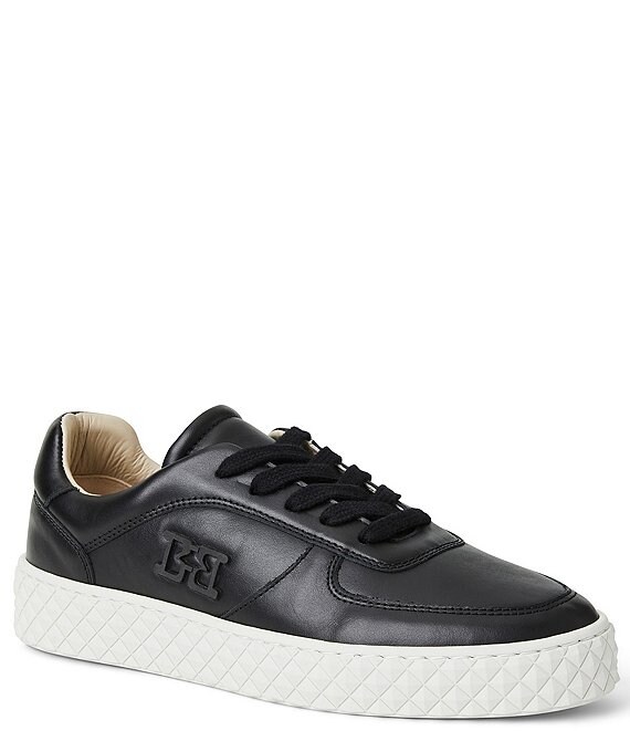 Bruno Magli Paola Leather Lace Up Sneakers Dillard s