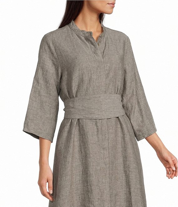 Bryn Walker Cross-Dyed Linen Wrap Belt