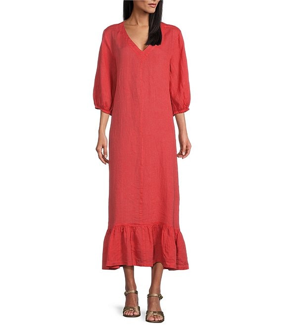 Bryn fashion walker linen dress