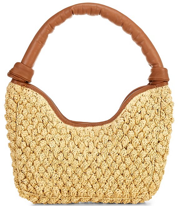 Btb Los Angeles Leilani Raffia Handle Shoulder Bag | Dillard's